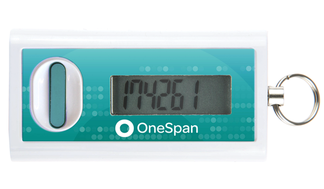 OneSpan Digipass GO 7 One-Button OTP Hardware-Token