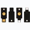 Security Key NFC by Yubico – FIDO-Sicherheitsschlüssel (USB-A/NFC, Schwarz)