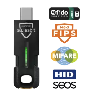 Swissbit iShield Key 2 FIDO2 MIFARE USB-C